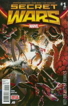 Variant Cover for Secret Wars #1