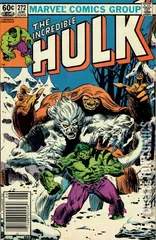 Variant Cover for Incredible Hulk #272