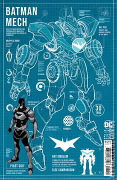 Variant Cover for DC: Mech #1