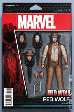 Variant Cover for Red Wolf #1
