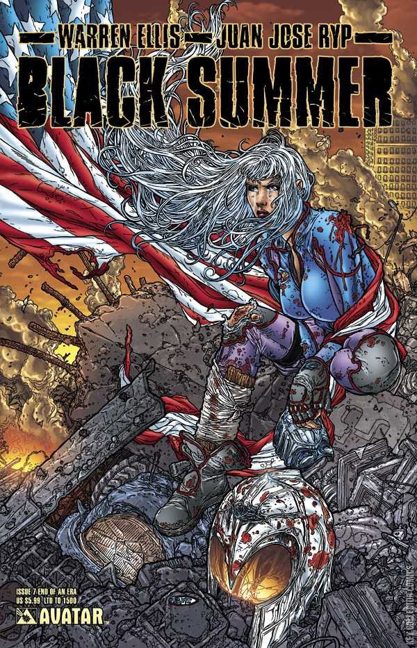 Variant Cover for Black Summer #7