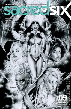 Variant Cover for Sacred Six #9