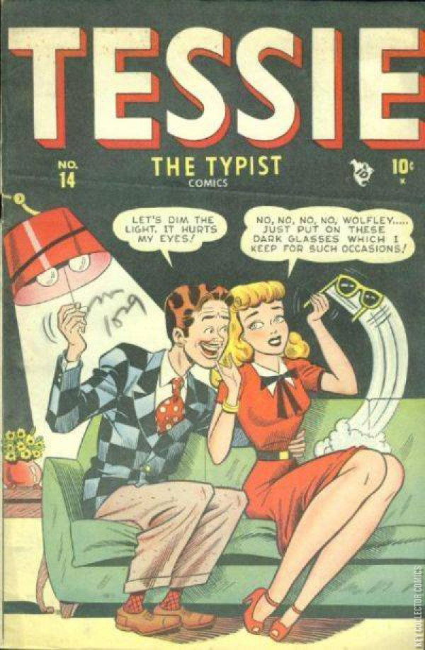 Tessie the Typist Comics #14 Published February 1948