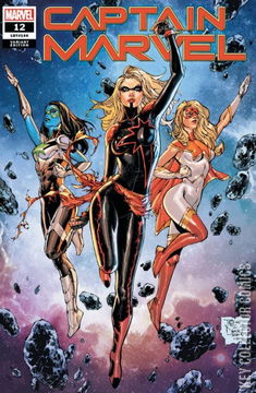 Variant Cover for Captain Marvel #12