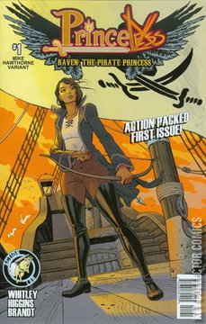 Variant Cover for Princeless: Raven the Pirate Princess #1
