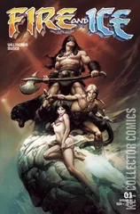 Variant Cover for Fire and Ice #1