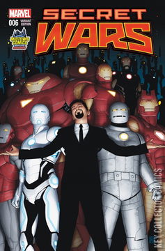 Variant Cover for Secret Wars #6