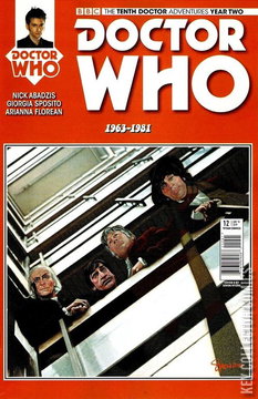 Variant Cover for Doctor Who: The Tenth Doctor - Year Two #12