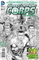 Variant Cover for Green Lantern Corps #18