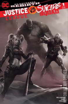 Variant Cover for Justice League vs. Suicide Squad #1