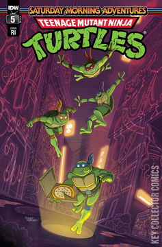 Variant Cover for Teenage Mutant Ninja Turtles: Saturday Morning Adventures #5