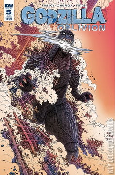 Variant Cover for Godzilla: Oblivion #5
