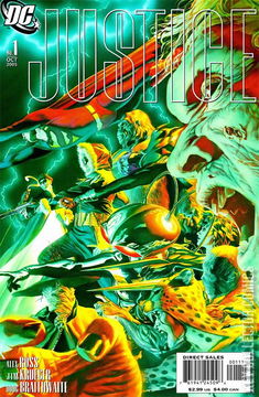 Variant Cover for Justice #1