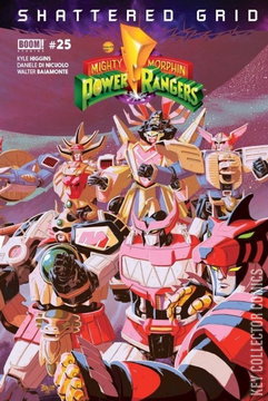 Variant Cover for Mighty Morphin Power Rangers #25