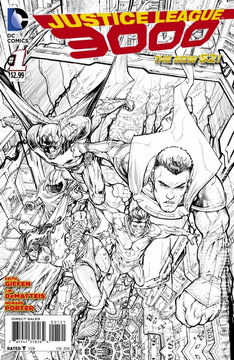 Variant Cover for Justice League 3000 #1
