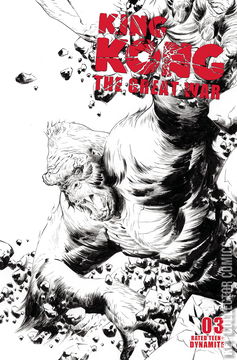 Variant Cover for Kong: Great War #3