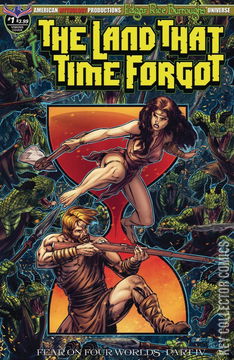 Variant Cover for The Land That Time Forgot: Fear on Four Worlds #1