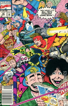 Variant Cover for Bill & Ted's Excellent Comic Book #10