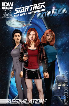 Variant Cover for Star Trek: The Next Generation / Doctor Who - Assimilation2 #5