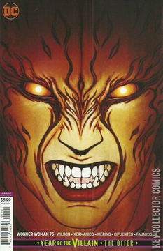 Variant Cover for Wonder Woman #75