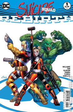 Variant Cover for Suicide Squad: Rebirth #1