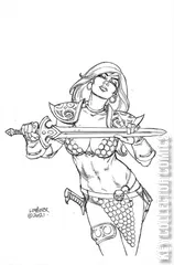 Variant Cover for Invincible Red Sonja #3