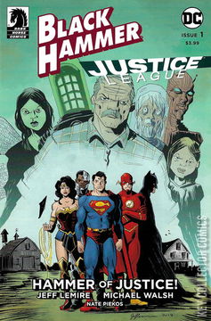 Variant Cover for Black Hammer / Justice League #1