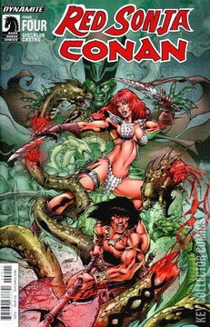 Variant Cover for Red Sonja / Conan #4