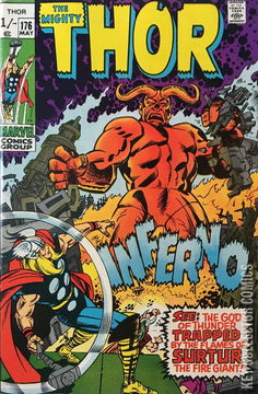 Variant Cover for Thor #176