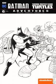 Variant Cover for Batman / Teenage Mutant Ninja Turtles Adventures #6