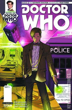 Variant Cover for Doctor Who: The Eleventh Doctor - Year Three #2