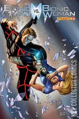Variant Cover for The Bionic Man vs. The Bionic Woman #1