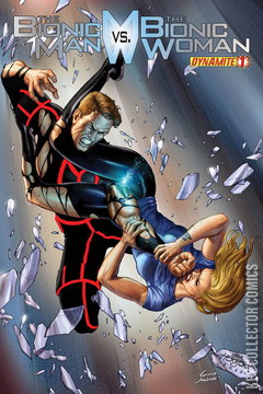 Variant Cover for The Bionic Man vs. The Bionic Woman #1