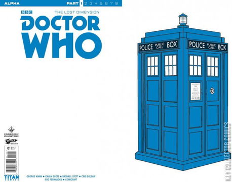 Variant Cover for Doctor Who: The Lost Dimension - Alpha #1