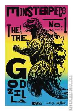 Variant Cover for Godzilla: Monsterpiece Theatre #1