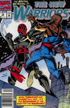 Variant Cover for New Warriors #18