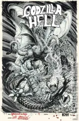 Cover for Godzilla In Hell #4