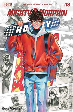 Variant Cover for Mighty Morphin #18