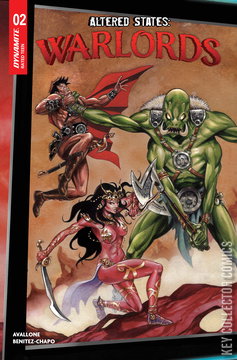 Variant Cover for Altered States: Warlords #2