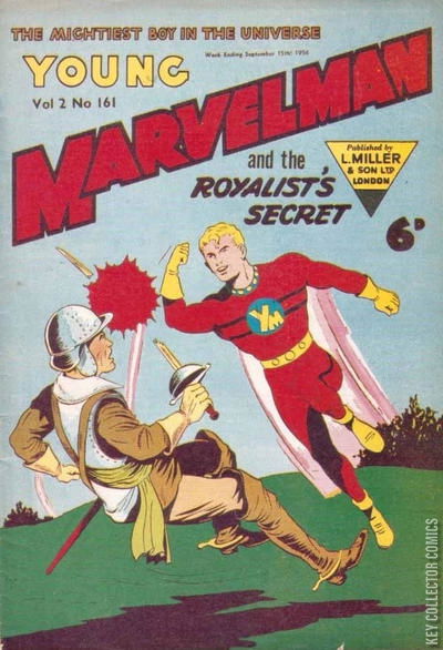 Cover art for Young Marvelman #161 