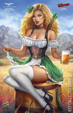 Variant Cover for Van Helsing vs. Dracula's Daughter #1