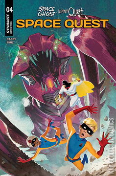 Variant Cover for Space Ghost / Jonny Quest: Spacequest #3