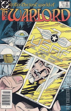 Variant Cover for Warlord, The #78