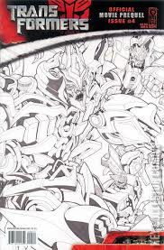 Variant Cover for Transformers Movie Prequel #4