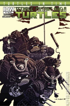 Variant Cover for Teenage Mutant Ninja Turtles: Turtles In Time #2