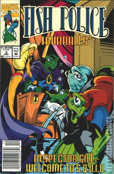 Variant Cover for Fish Police #3