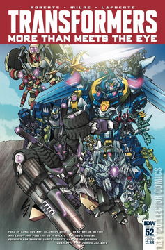 Variant Cover for Transformers: More Than Meets The Eye #52