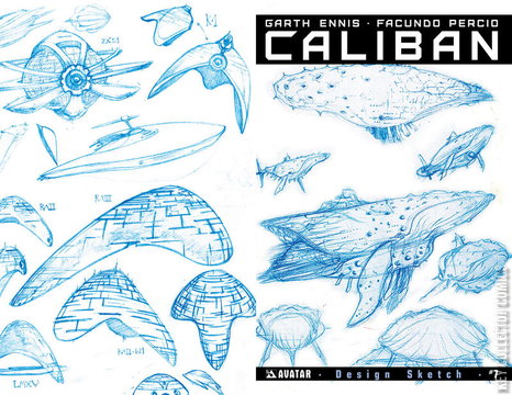 Variant Cover for Caliban #7