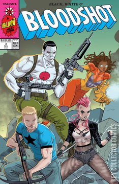 Variant Cover for Black, White & Bloodshot #3