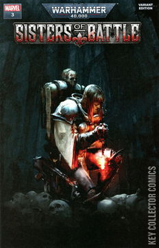 Variant Cover for Warhammer 40,000: Sisters of Battle #3